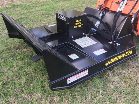 brown 815 brush mower for skid steer|Brown 815 .